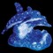 Зверь световой (65 см) Синие дельфины 513-132